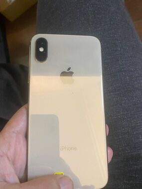 Apple iPhone Gold Glass Back with Dual Rear Cameras
